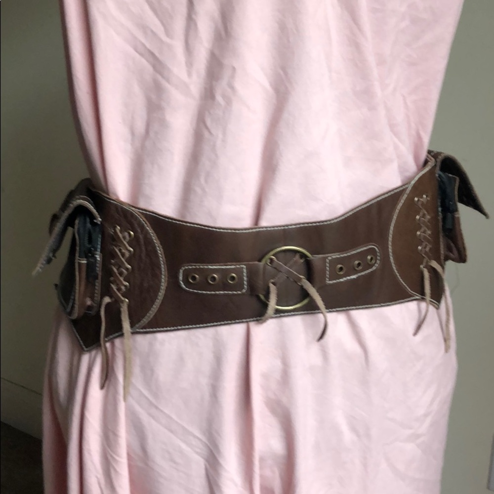 Leather Festival Belt